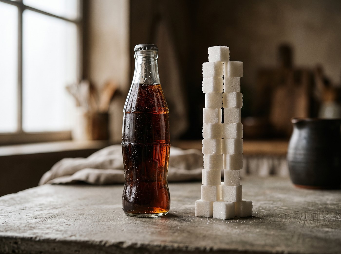 A spoonful of sugar spilling, the hidden contents behind a label